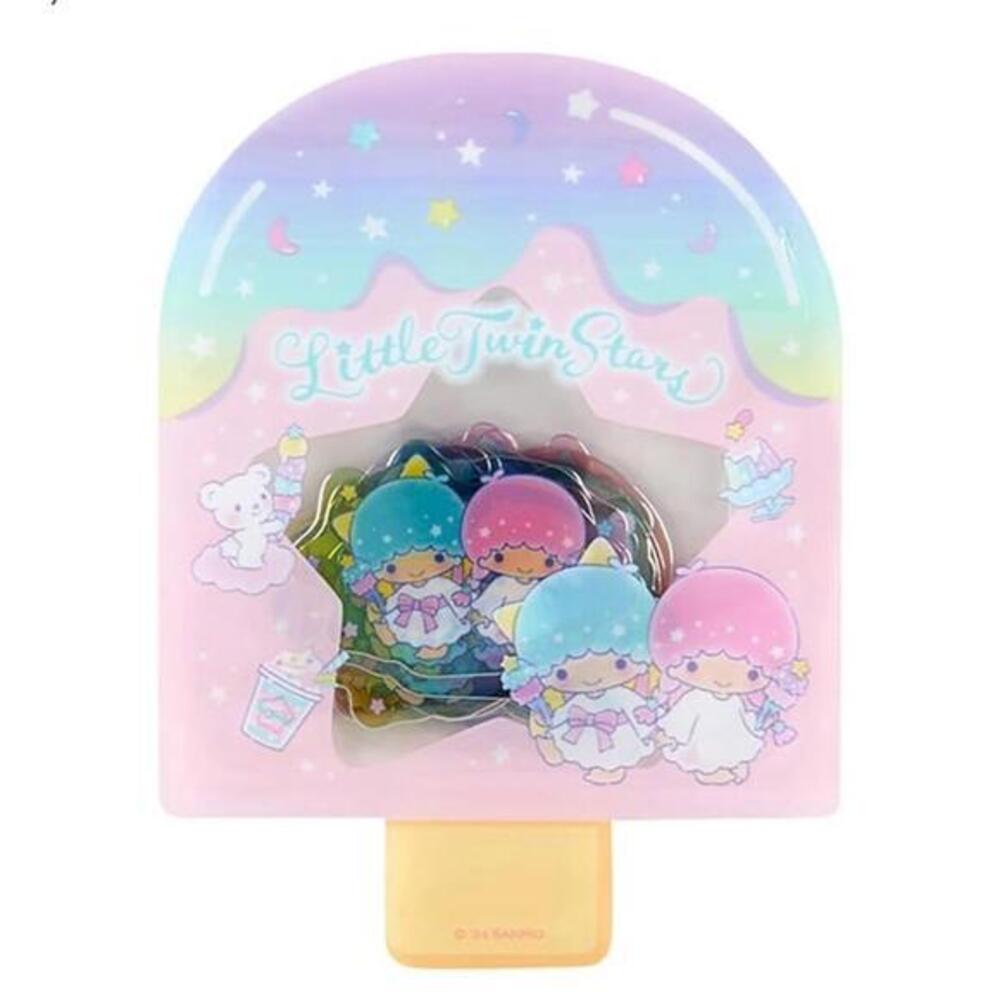 Sanrio Little Twin Stars Mini Clear Stickers Popsicle Summer Series Flakes Seal